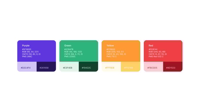 Mia-Platform Secondary Palette